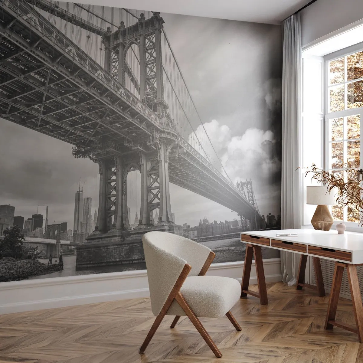 Fototapet Standard Eco - Till stadens hjärta - New York, Stad, Manhattan - 400x280 cm