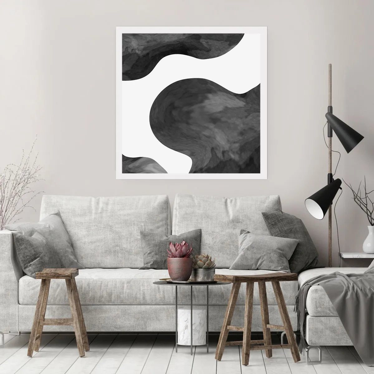 Affisch - Mjölkvägen - 60x60 cm