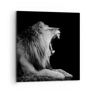 Canvastavla - Bild på duk - Utan någon tvekan - 70x70 cm