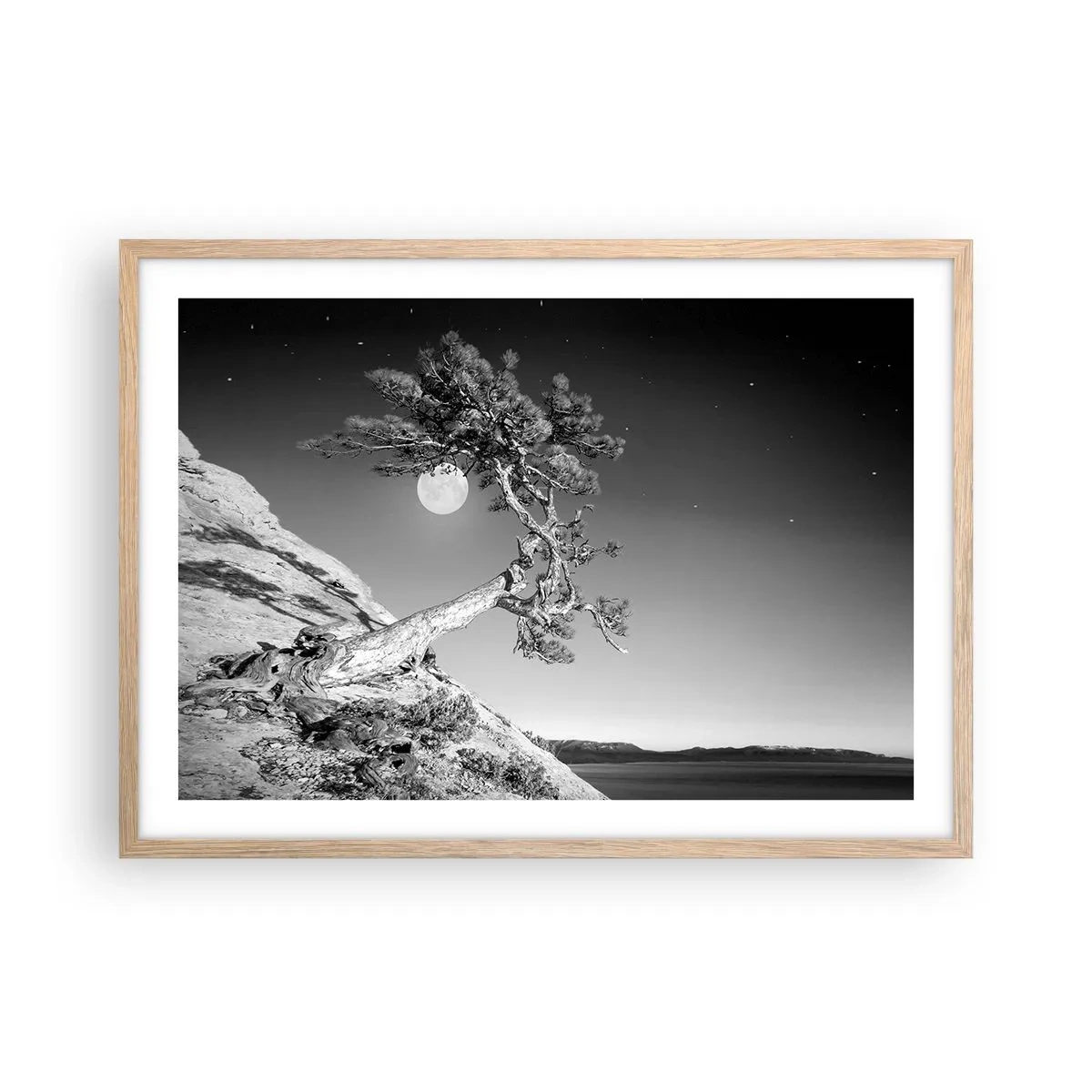 Affisch i ram av ljusek - Segerrik kämpe - 70x50 cm