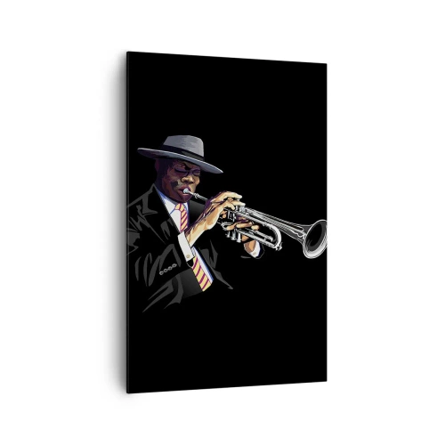 Canvastavla - Bild på duk - Gamla skolans charm - 80x120 cm