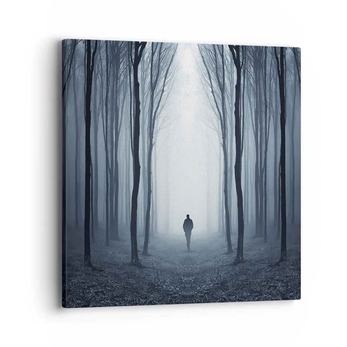 Canvastavla - Bild på duk - Och allt är enkelt och klart - 40x40 cm