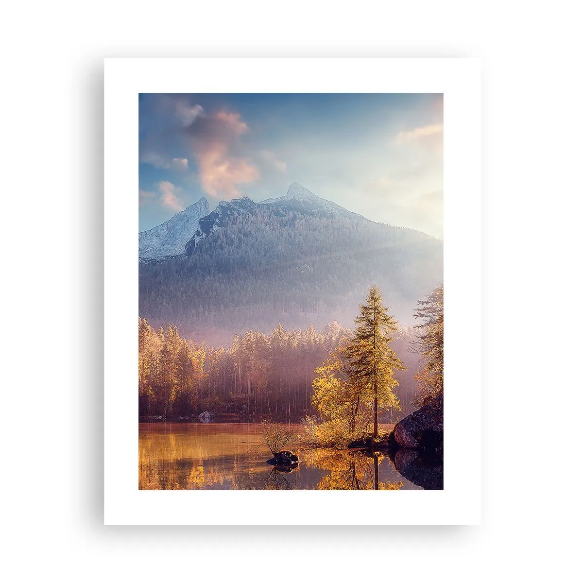 Affisch - I berg och dalar - 40x50 cm