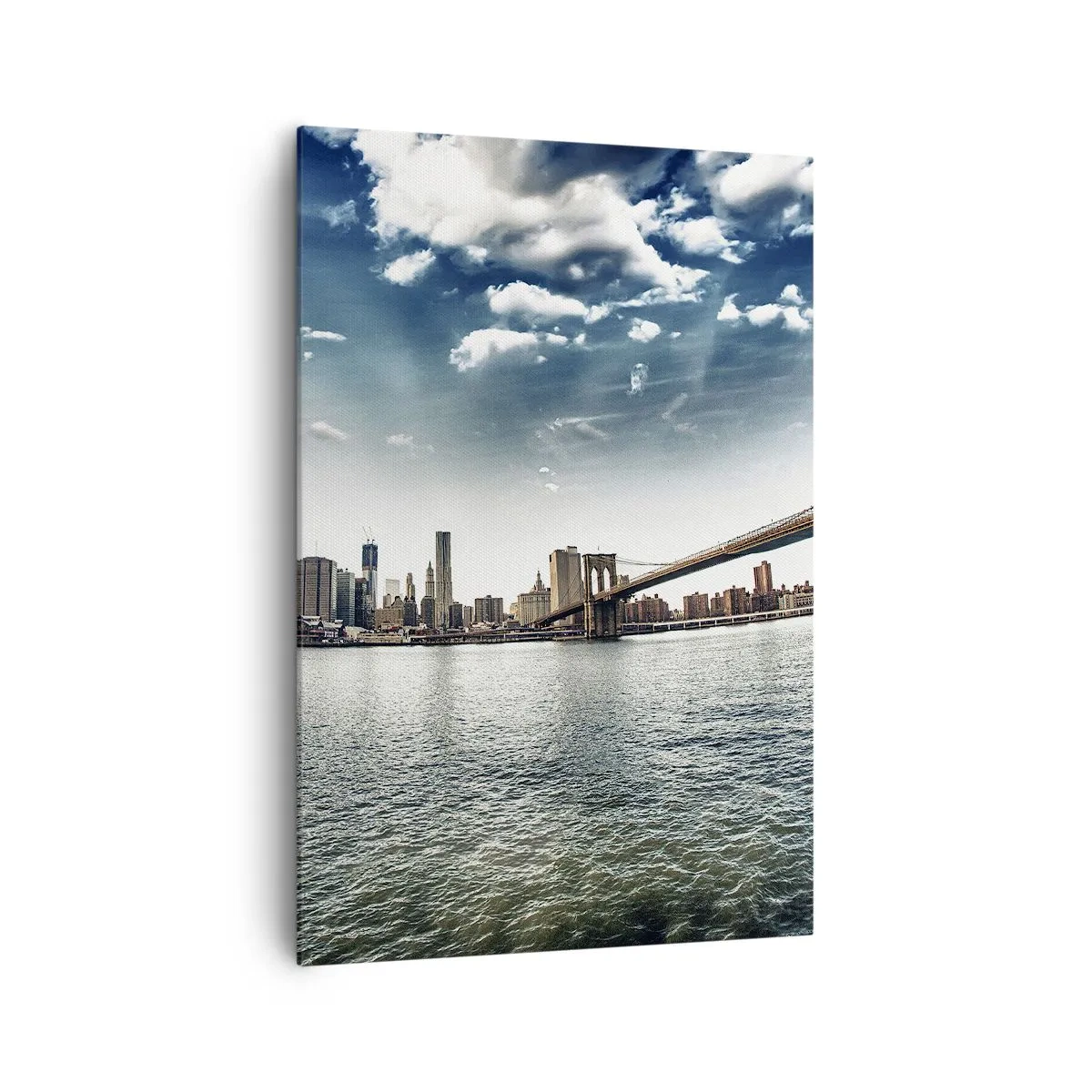 Canvastavla - Bild på duk - Glasö - 70x100 cm