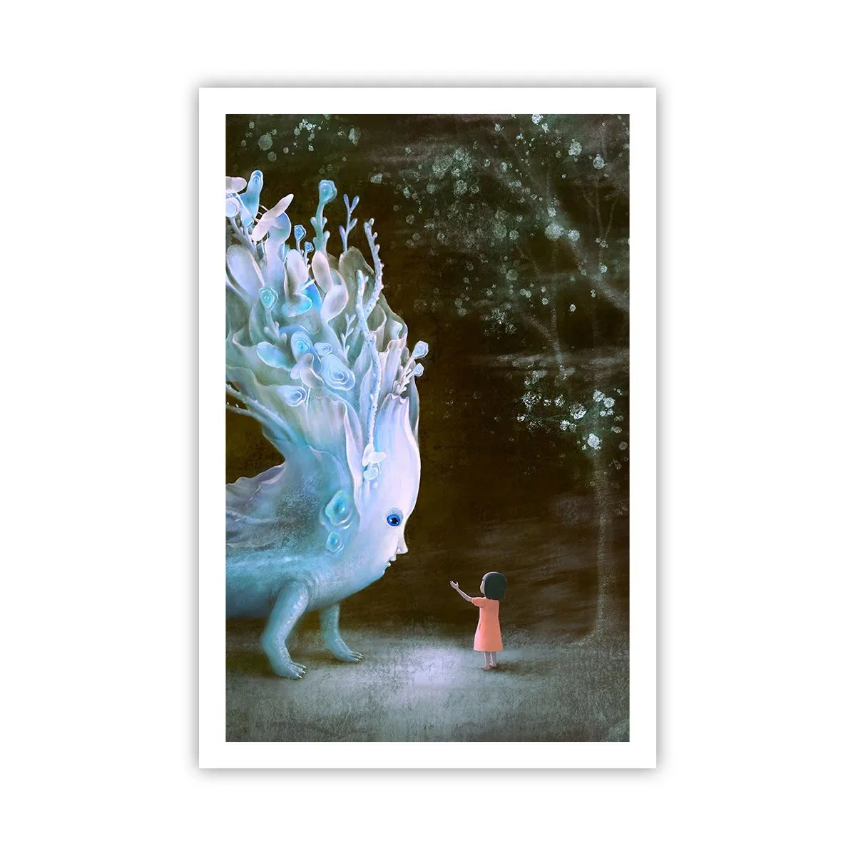 Affisch - Fantastiskt möte - 61x91 cm