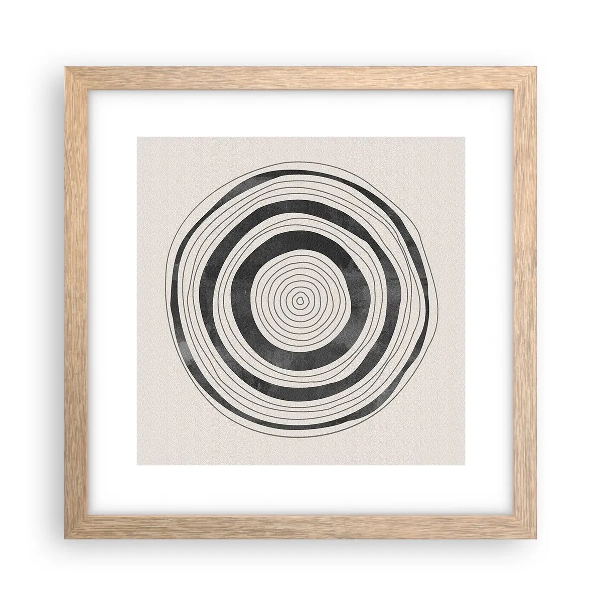 Affisch i ram av ljusek - De viktiga sakerna däremellan - 30x30 cm