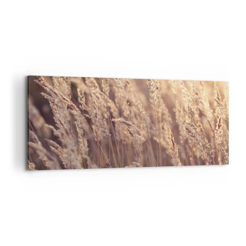 Canvastavla - Bild på duk - Redo att välkomna hösten - 120x50 cm