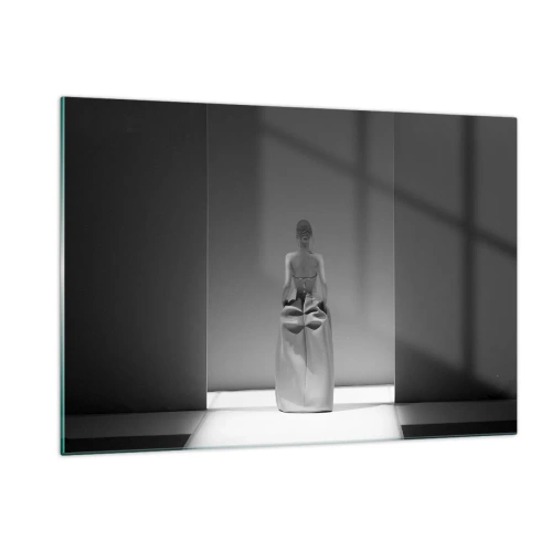 Glastavla - Bild på glas - Raffinerad enkelhet - 120x80 cm