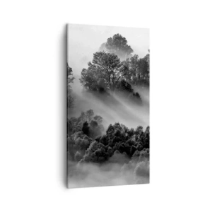 Canvastavla - Bild på duk - Stiger ur sömnen - 45x80 cm