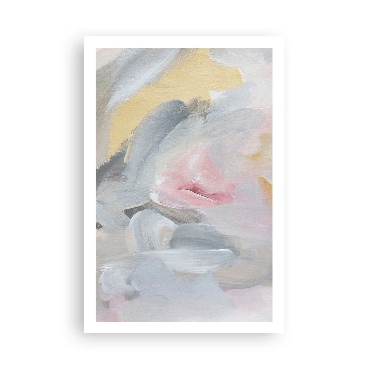 Affisch - I en pastellfärgad värld - 61x91 cm