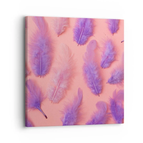 Canvastavla - Bild på duk - Lusten liljefågel - 30x30 cm