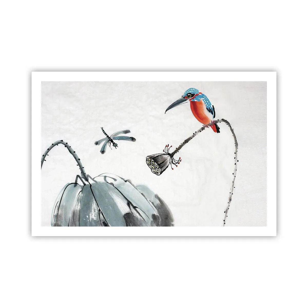 Affisch - Ängens liv - 91x61 cm