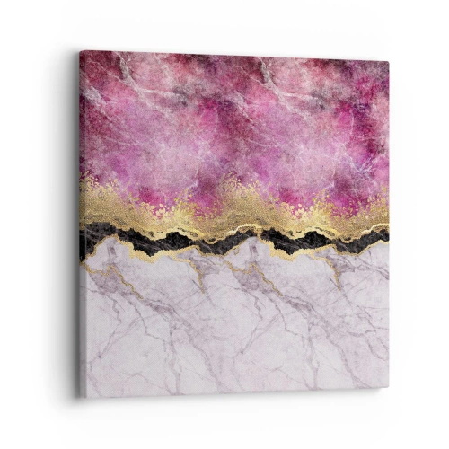 Canvastavla - Bild på duk - På gränsen - 30x30 cm