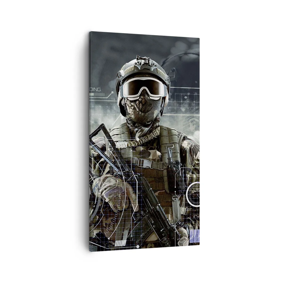 Canvastavla - Bild på duk - Makt - 45x80 cm