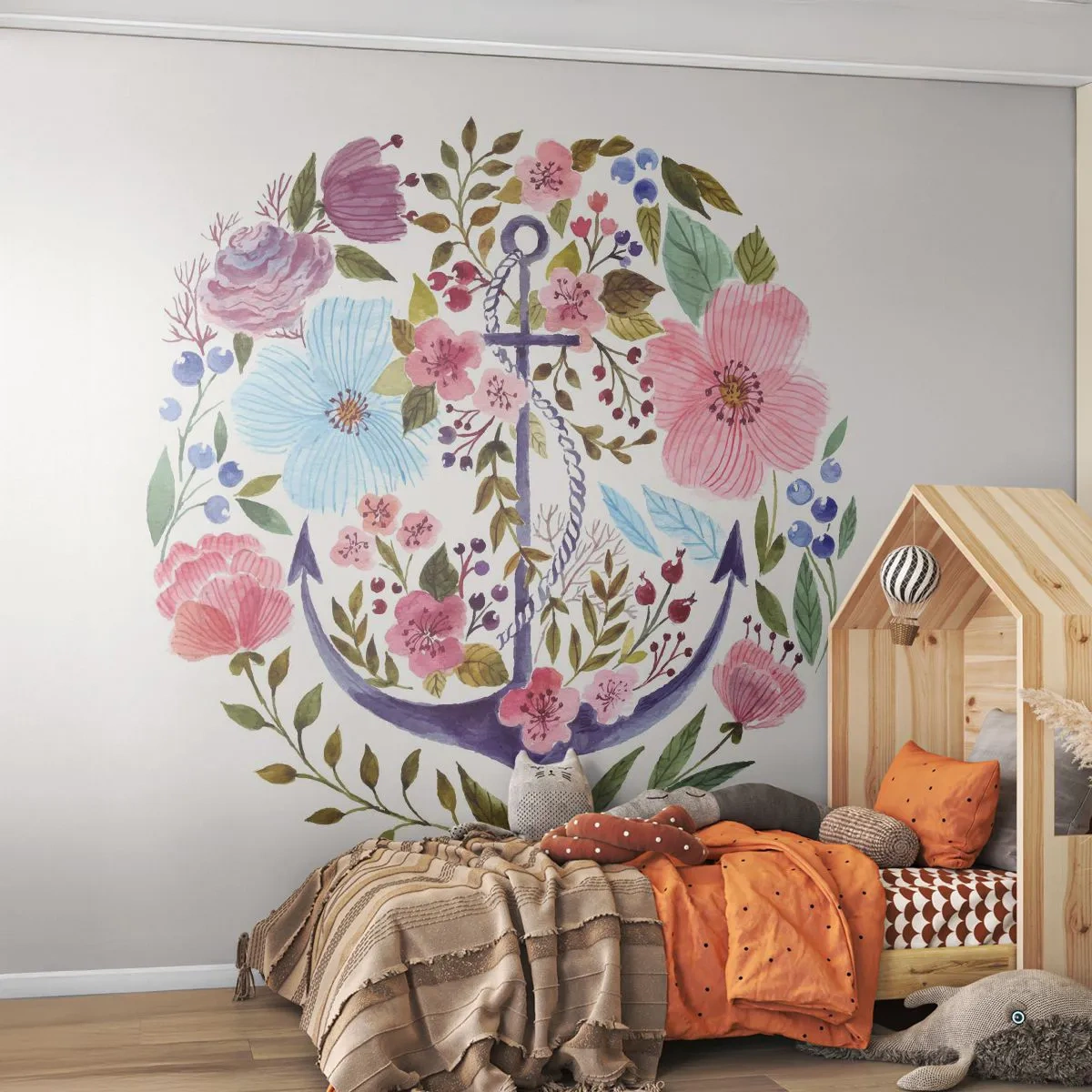 Fototapet Standard Eco - En seglares goda sömn - Ankare, Boho, Seaside - 250x175 cm