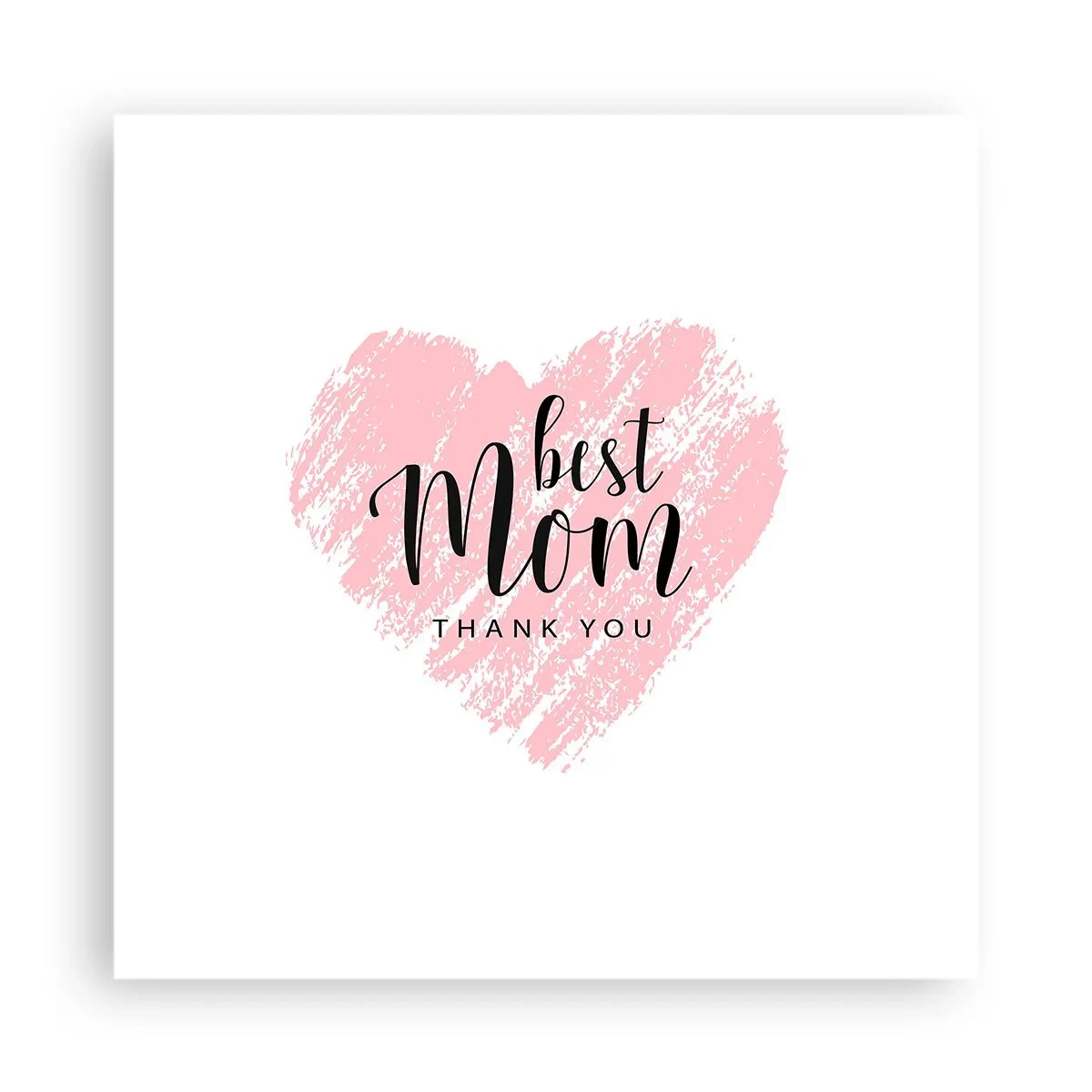 Affisch - Alltid rätt ögonblick - 40x40 cm