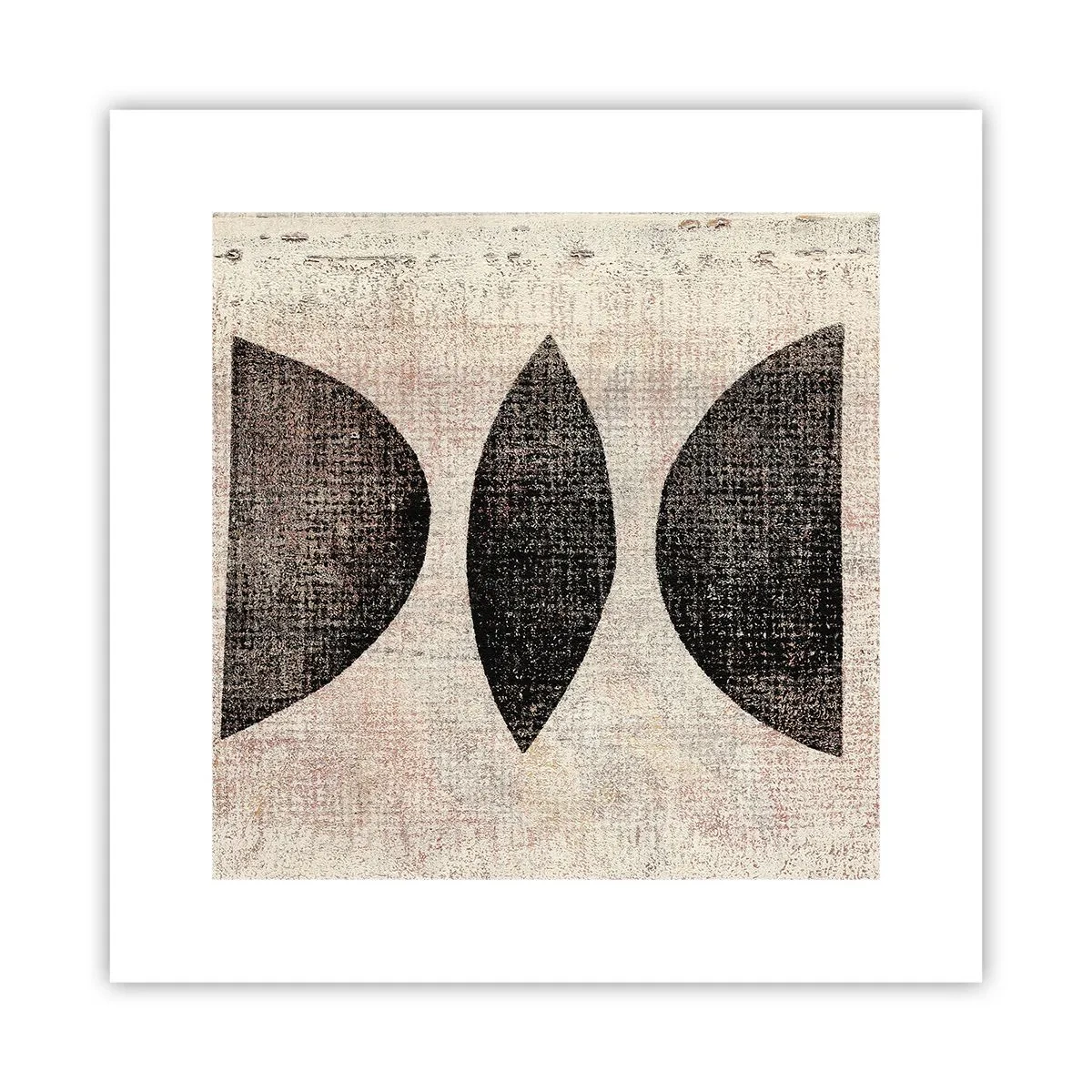 Affisch - Etnisk abstraktion - 30x30 cm