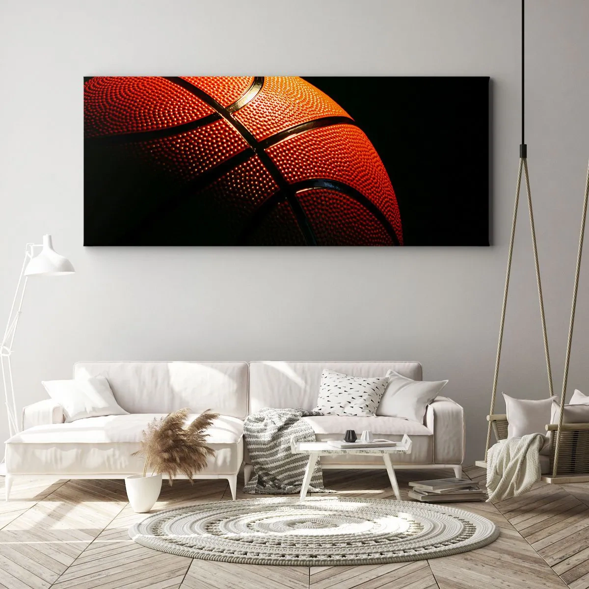 Canvastavla - Bild på duk - Vacker som planeten - 100x40 cm