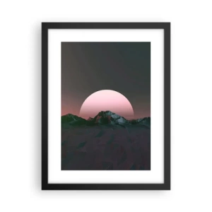Affisch i svart ram - I den granliggande galaxen - 30x40 cm