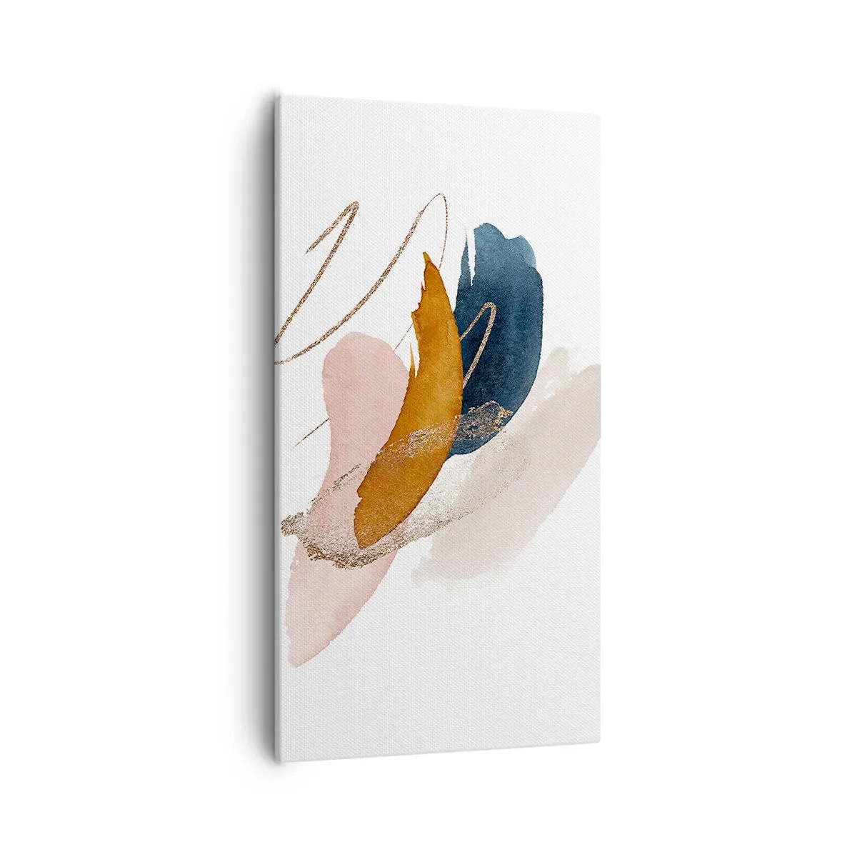 Canvastavla - Bild på duk - Bevingad komposition - 55x100 cm