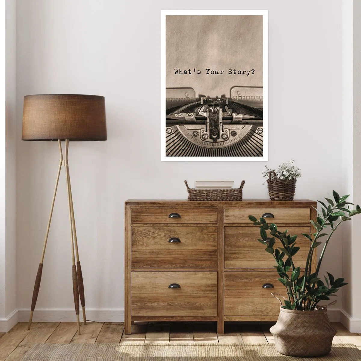 Affisch - Svara mig - 30x40 cm