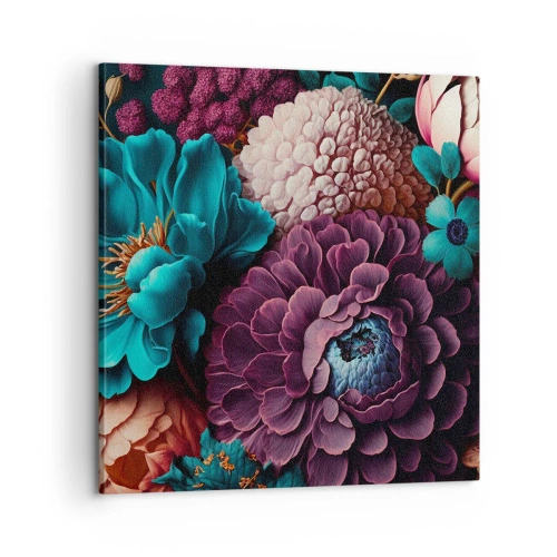 Canvastavla - Bild på duk - Natur i överflöd - 60x60 cm