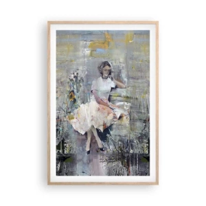 Affisch i ram av ljusek - Klassisk och modern - 61x91 cm