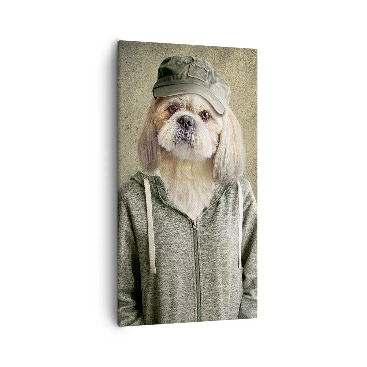 Canvastavla - Bild på duk - Jag föredrar avslappnad stil - 55x100 cm