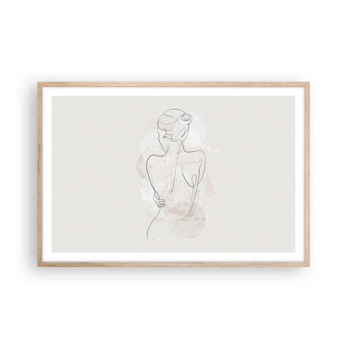 Affisch i ram av ljusek - Som ett känsligt instrument - 91x61 cm