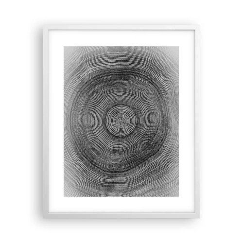 Affisch i vit ram - Ett tecken i tiden - 40x50 cm