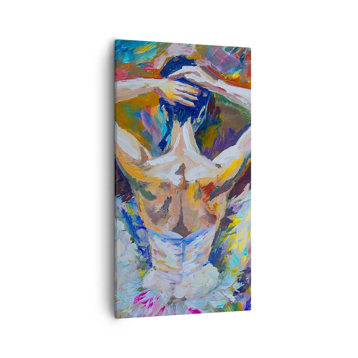 Canvastavla - Bild på duk - Det kan vara allt - 55x100 cm