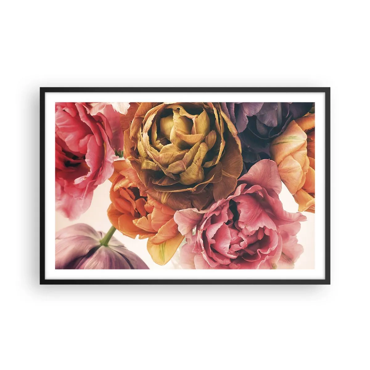 Affisch i svart ram - Livets högtid - 91x61 cm