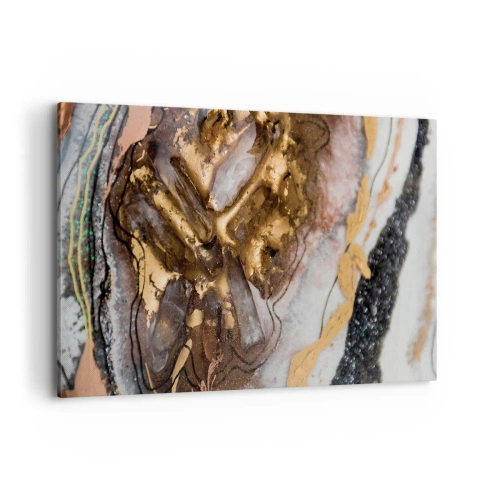 Canvastavla - Bild på duk - Jordens element - 120x80 cm