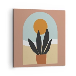 Canvastavla - Bild på duk - Små glädje - 50x50 cm