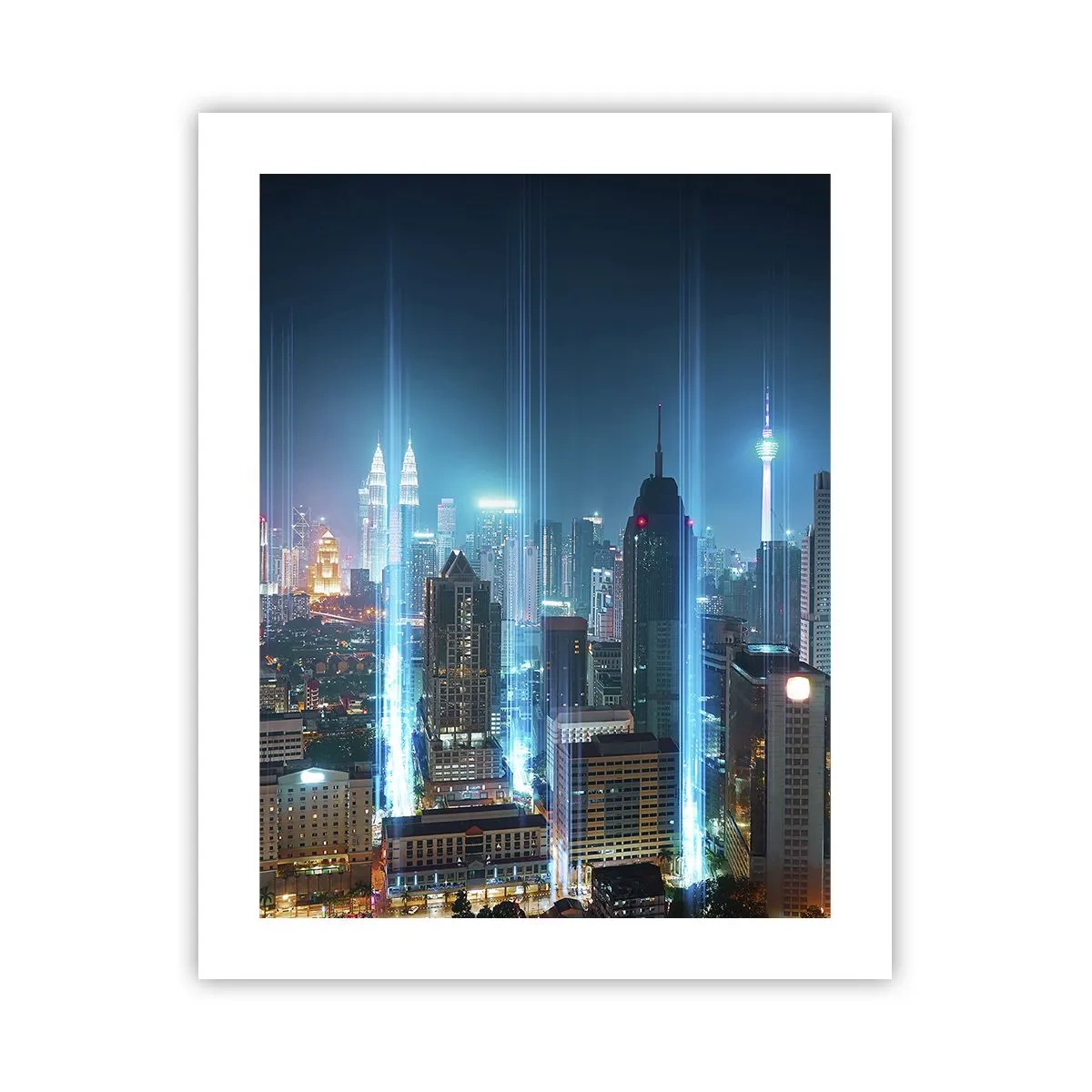 Affisch - Himmelsfärd på berlinskt sätt - 40x50 cm