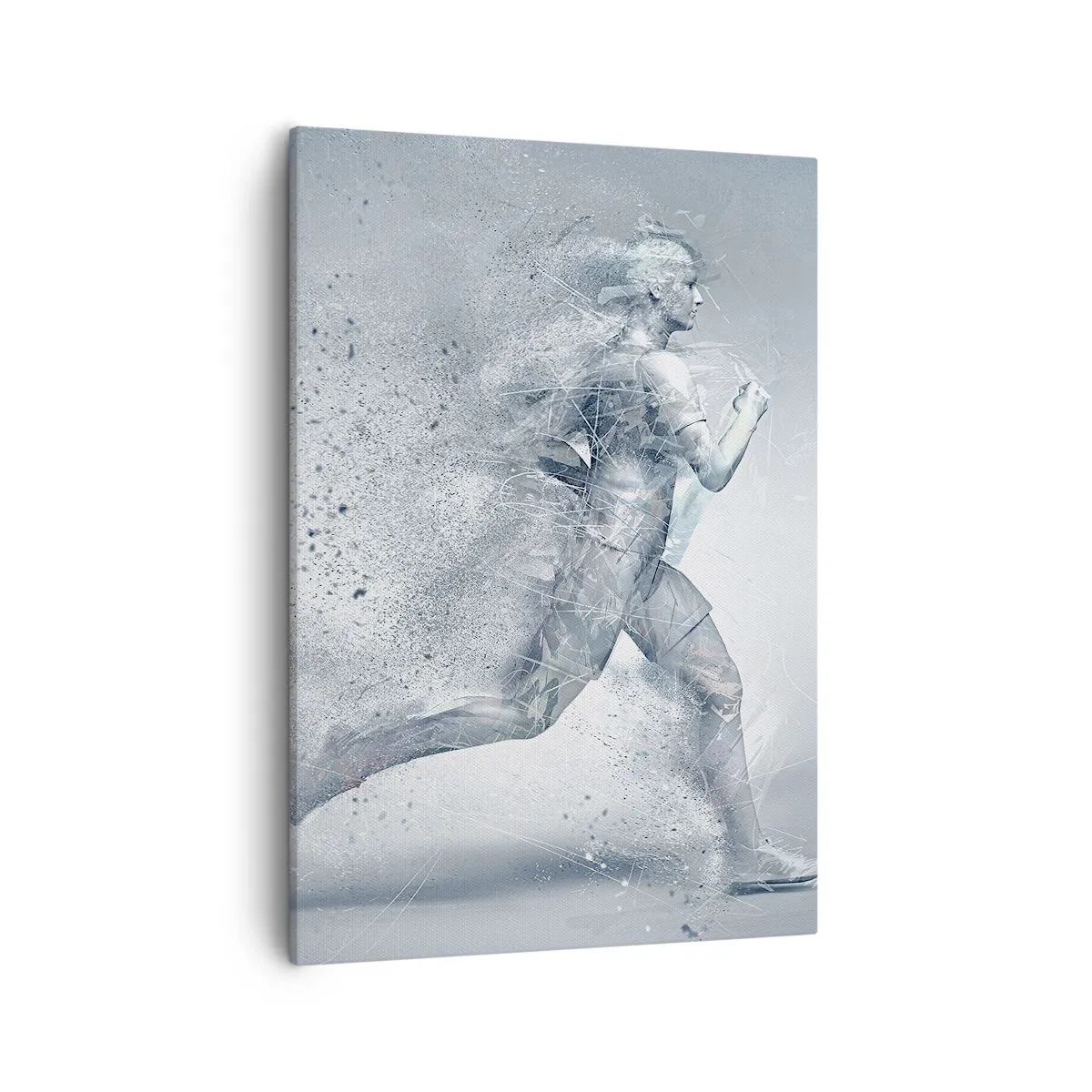 Canvastavla - Bild på duk - Kristallren energi - 50x70 cm