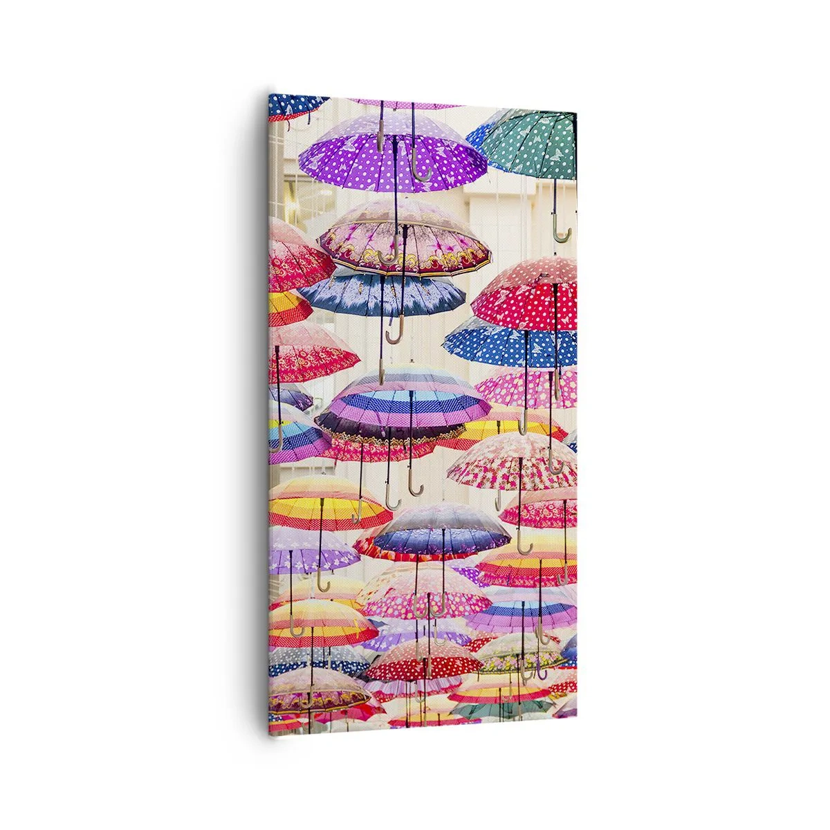 Canvastavla - Bild på duk - Stadsäng - 65x120 cm