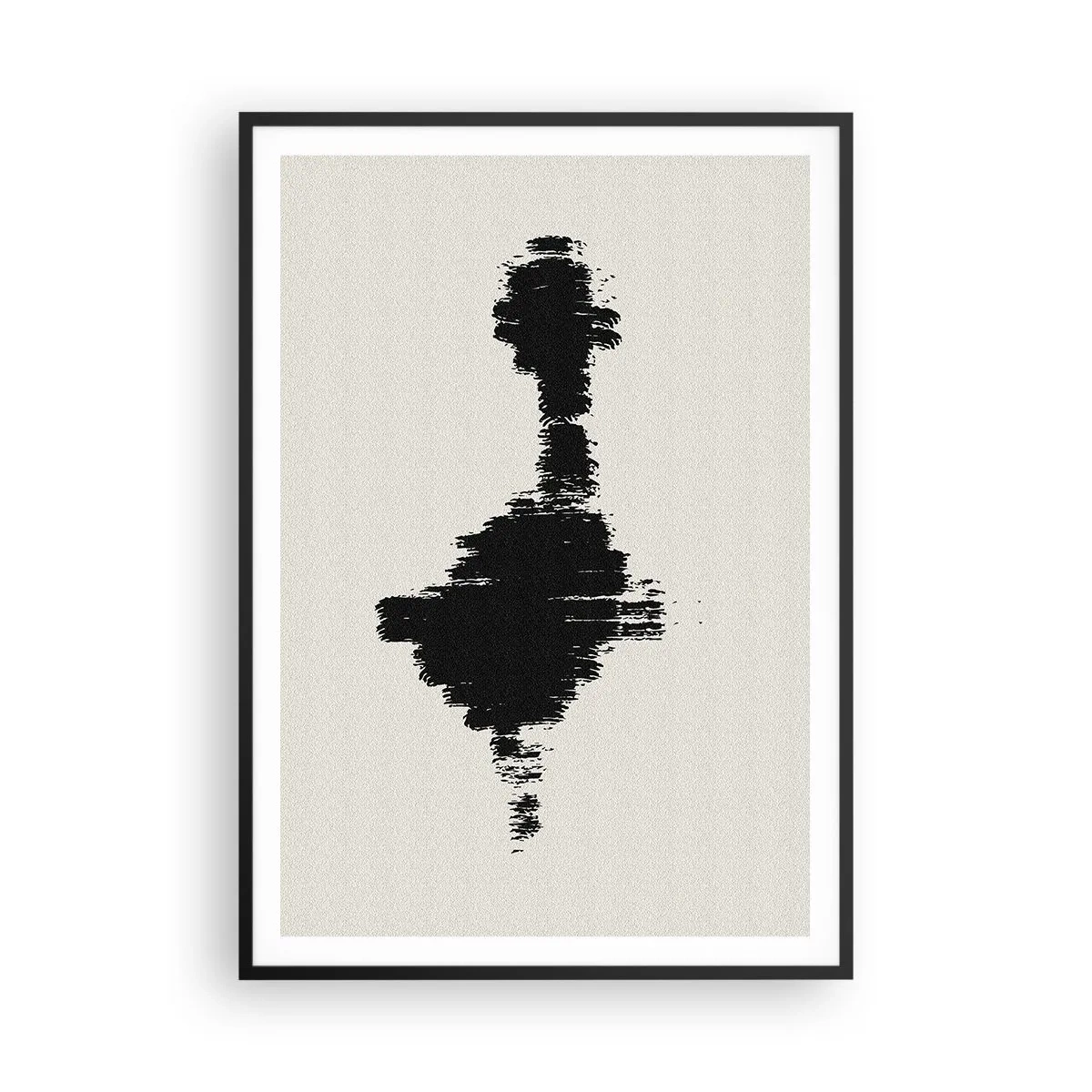Affisch i svart ram - Fantasins vibrationer - 70x100 cm