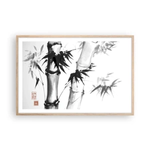 Affisch i ram av ljusek - Inzoomad orient - 91x61 cm