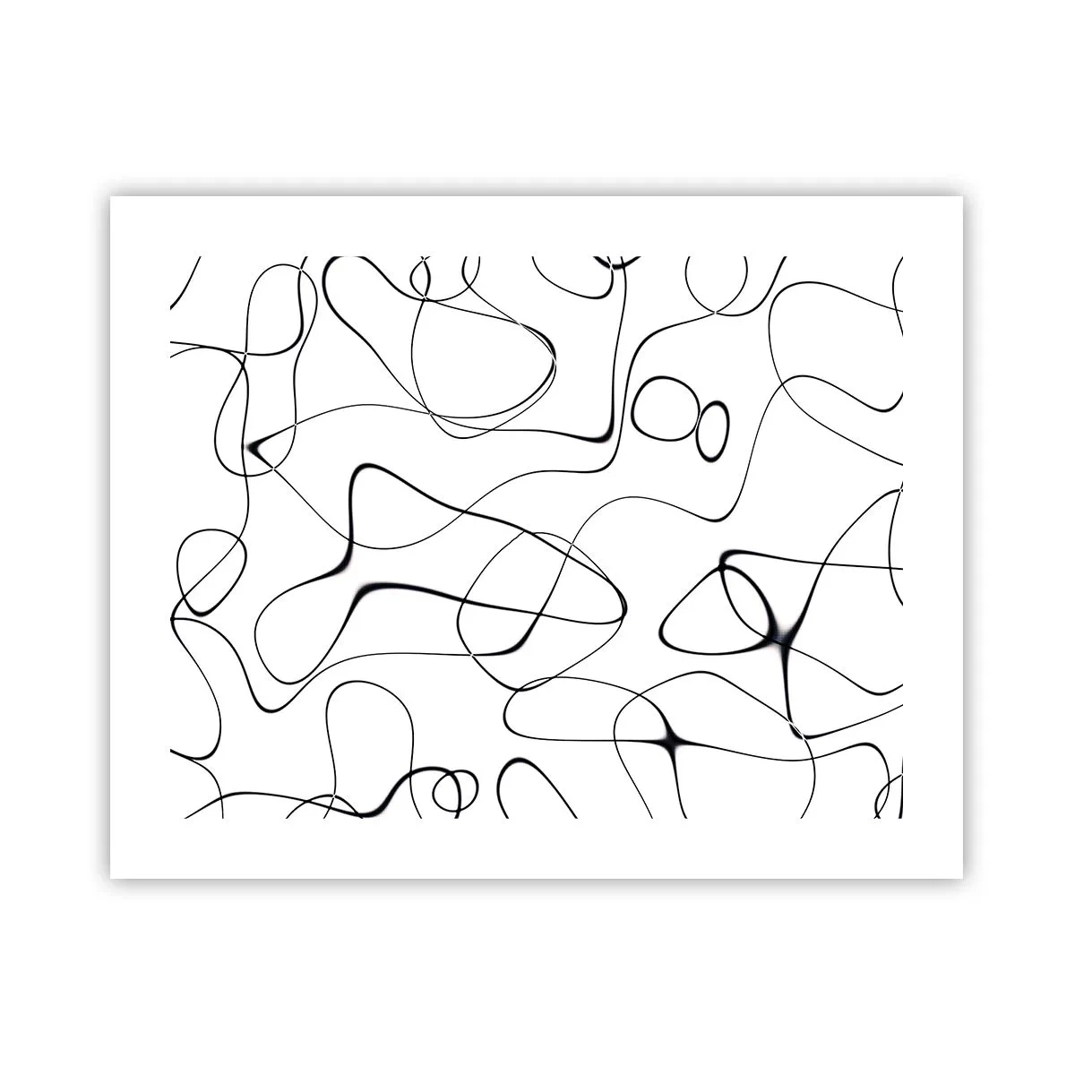 Affisch - Livets stigar, ödets tur - 50x40 cm