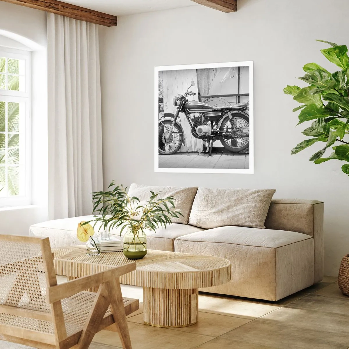 Affisch - Klassik framför allt - 60x60 cm