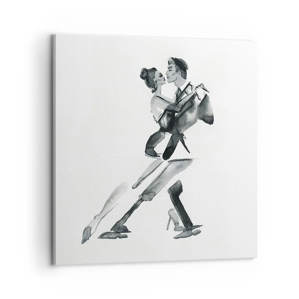 Canvastavla - Bild på duk - I en rytm - 60x60 cm