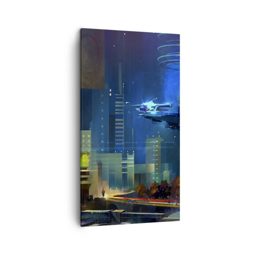 Canvastavla - Bild på duk - Inom snar framtid - 45x80 cm