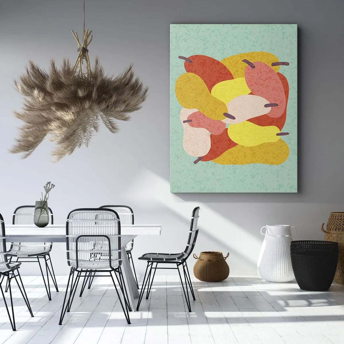 Canvastavla - Bild på duk - Smaka på sommarsolen - 50x70 cm