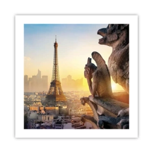 Affisch - En hel del har ändrats… - 50x50 cm