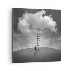 Canvastavla - Bild på duk - Allt är möjligt - 60x60 cm