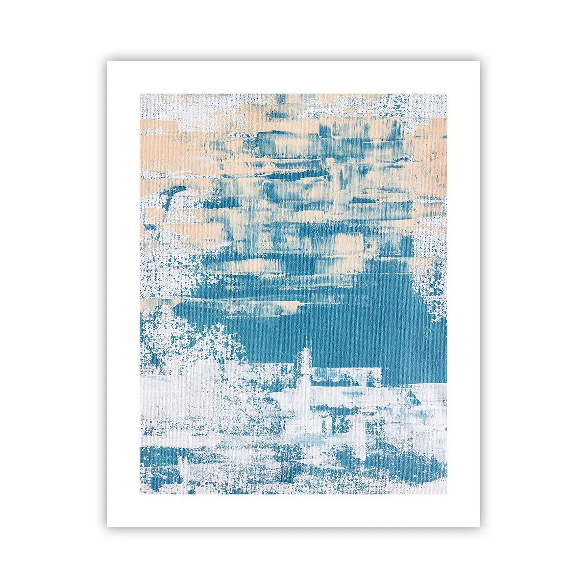 Affisch - Genom istapp - 40x50 cm