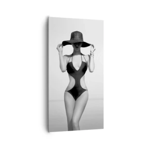 Canvastavla - Bild på duk - Mitt förnamn är: Elegans - 65x120 cm