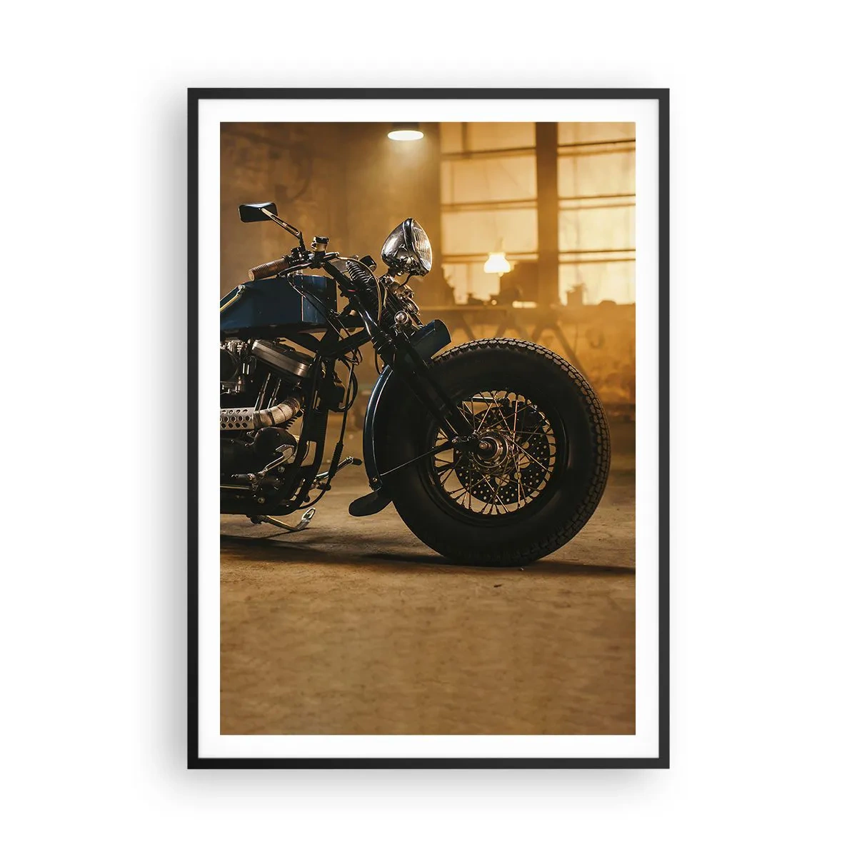 Affisch i svart ram - Jag kan allt - 70x100 cm