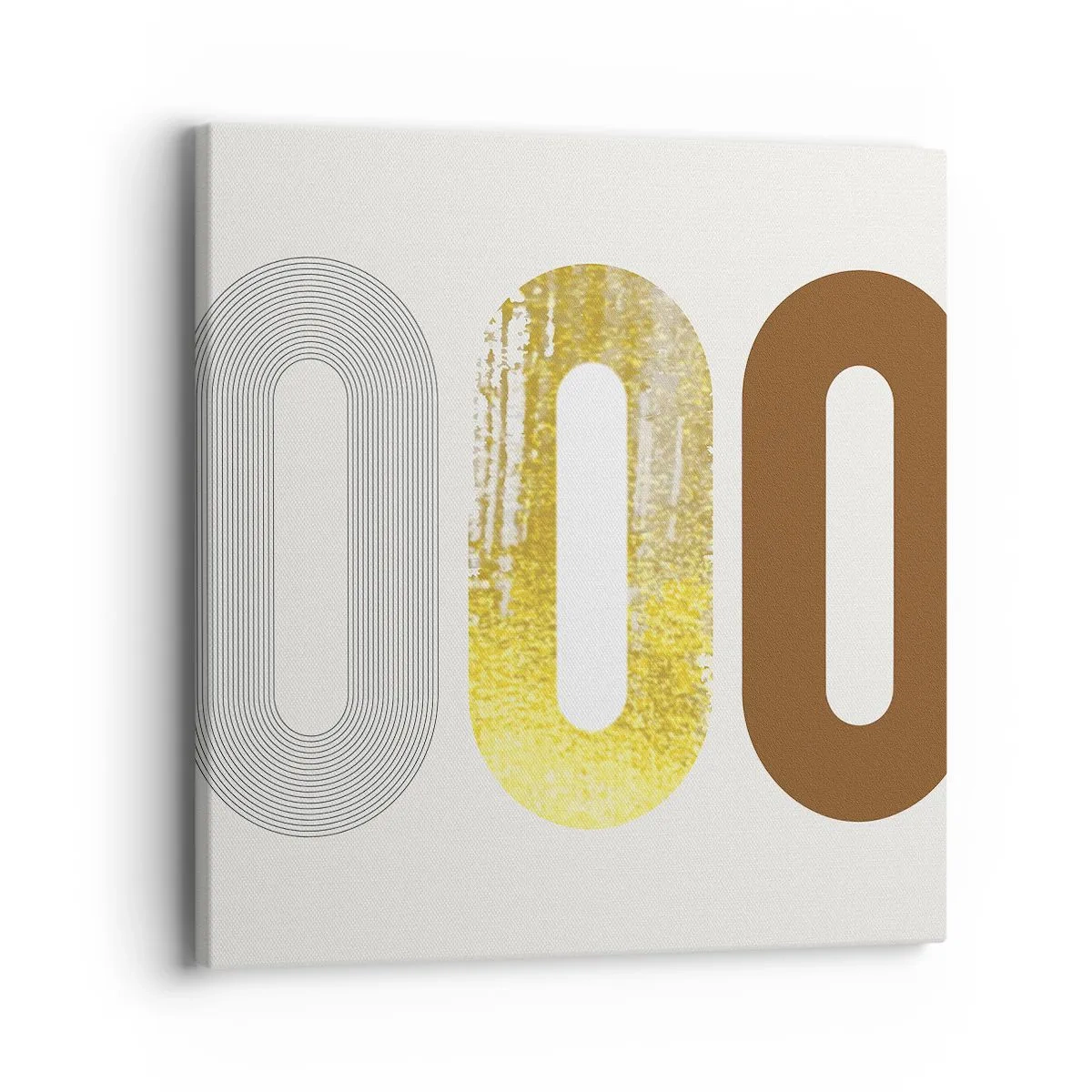 Canvastavla - Bild på duk - Ooo! - 40x40 cm